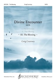 Divine Encounter: III. The Blessing SATB choral sheet music cover Thumbnail